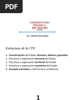 CONSTITUCION POLITICA DEL ESTADO - David Gonzales