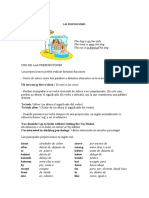 Las Preposiciones y Conjunciones