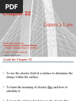 Gauss'S Law: Powerpoint Lectures For