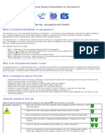 Hazard and Risk For Nurse in Hospital