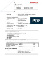 Therminol® 66 Heat Transfer Fluid: Safety Data Sheet