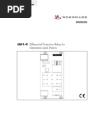 IRD1-G: Differential Protection Relay For Generators and Motors