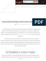 Ansys (Ansoft) Maxwell RMXPRT Motor Simulation Getting Started Tutorial - Programmer Sought