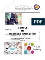 Business Marketing Final Module