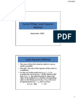 Lease Squares Method