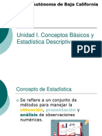 Conceptos basicosESTADISTICA