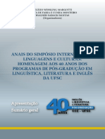 ANAISSIMPOSIOINTERNACIONALLINGUAGENSCULTURASHOMENAGEM40ANOSPROGRAMASPOSGRADUCAOLINGUISTICA