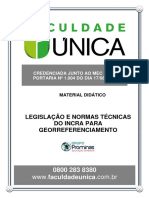 Legislação e Normas Técnicas Do INCRA para Georreferenciamento