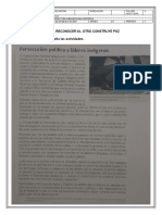 Tema 1. Reconocer Al Otro Construye Paz Lee Cuidadosamente y Desarrolla Las Actividades