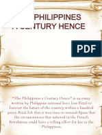 The Philippines A Century Hence