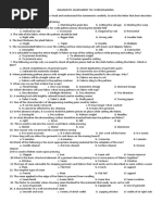 Diagnostic Test Tle 9 Dressmaking-Senen