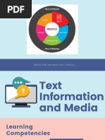 Text Information and Media