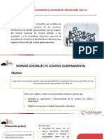 Normas Generales de Control Gubernamental