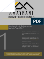 Portafolio Amayrani Construcciones