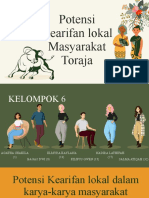 Potensi Kearifan Lokal Masyarakat Toraja