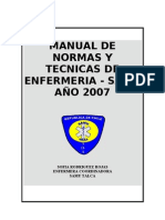 Manual de Normas y Tecnicas de Enfermeria