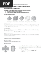 Tema 11 Cuerpos Geométricos