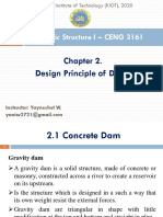 Hydraulic Structure I - CENG 3161: Design Principle of Dams