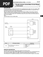 DTC P2118 Throttle Actuator Control Motor Current Range / Performance