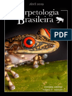 Brazilian Amphibians List of Species 201