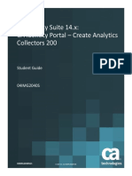 CA Identity Suite 14.x: CA Identity Portal - Create Analytics Collectors 200