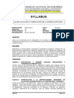 Ee-385 Valuacion y Tarificacion de La Energia Electrica