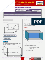 SEMANA 29 - SUPERFICIE PRISMÁTICA (4to MATEMÁTICA)