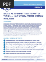 Racial Literacy - Final Lessons Grade 8