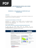 Course: Groundwater Modelling Using Modflow: SESSION 1: Introduction To MODFLOW and Model Muse