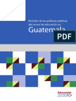 UNESCO Politicas Educativas de Guatemala