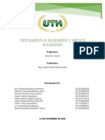 Portafolio de Testamentos Solemnes y Menos Solemnes Grupo 1