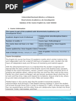 English A2 Syllabus