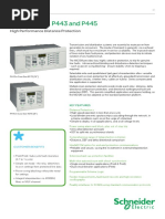 Micom P446, P443 and P445: High Performance Distance Protection