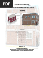 Seismic Design Confinde Masonry R Meli