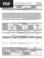  Formato Investigación de Accidentes