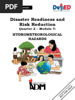 Disaster Readiness and Risk Reduction: Hydrometeorological Hazards