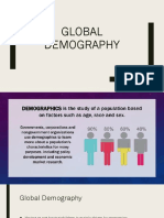 Lesson 10 Global Demography