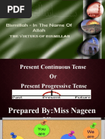 Present Continuous Tense