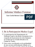 Informe Médico Forense Caso Ceci