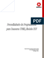 Procedimiento de Programación para Sensores TPMS, Modelo EC7