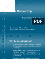 Data Ownership: Responsibilities & Procedures