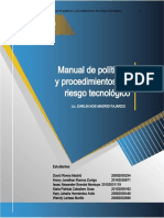 Politicas y Procedimientos de Administracion Tecnologica