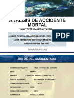 Presentación de Accidente Mortal en Mineria