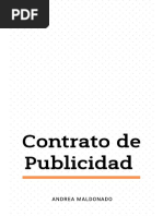 Contrato de Publicidad Andrea