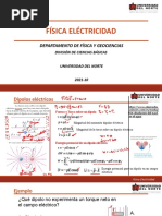 Dipolos, Flujo Electrico y Ley de Gauss