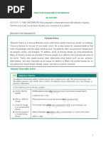 Activity 0.: Practice Exercises For Writing 29 JAN 2021