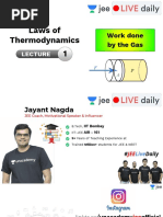 L1 - Laws of Thermodynamics