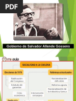 El Gobierno de Salvador Allende