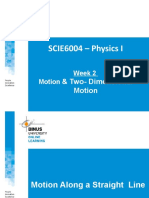 PPT2-Motion Along Straight Line and Two-Dimensional Motion-R0