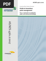 Guide To Hazardous Paint Management - ASNZS 4361.2.2017 - Part 2 - Lead Paint in Residential, Public and Commercial Buildings